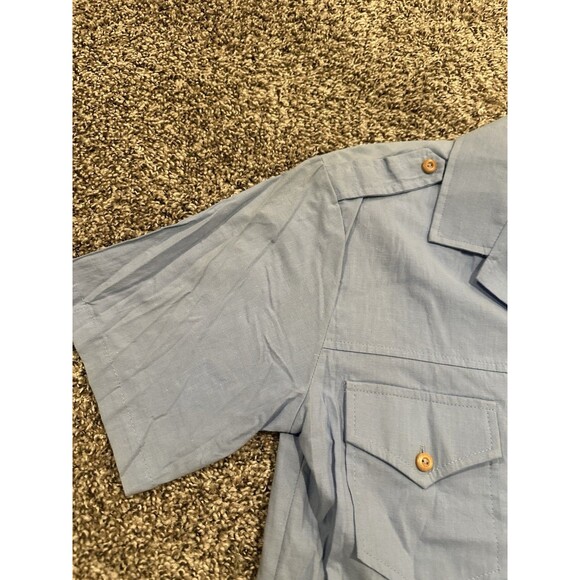 Vintage NWT Paradise Found Hawaiian Shirt Pockets Work Made in Hawaii Medium - Picture 4 of 10